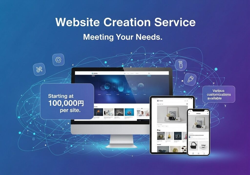 中小企業・個人事業主様向けホームページ制作